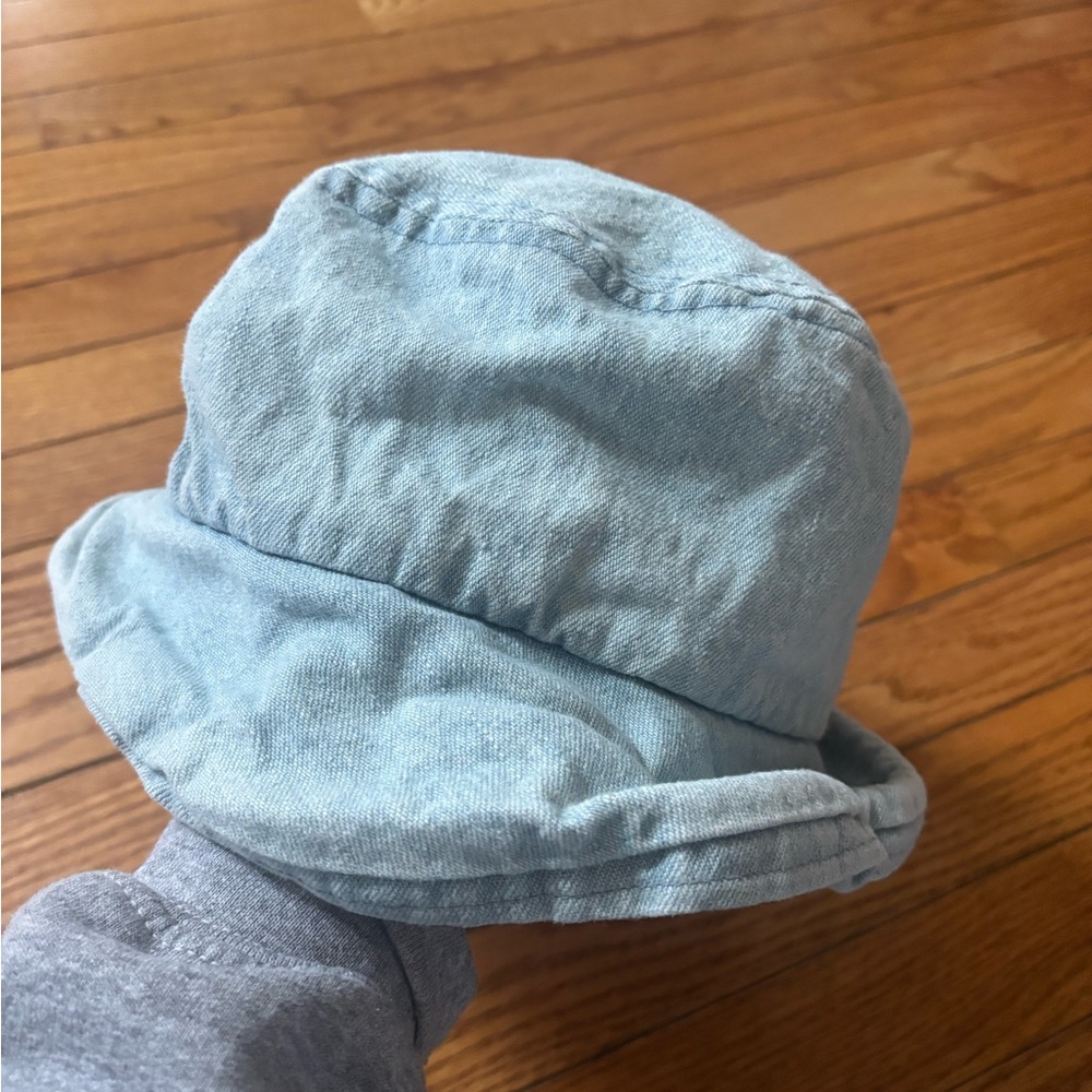 Light Blue Denim Bucket Hat